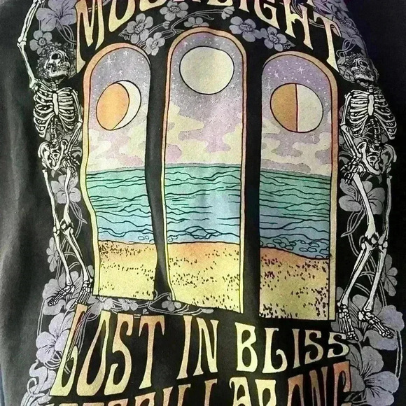 NEW! Billabong Ride In Oversized Graphic Sweatshirt - Picture 2 of 8